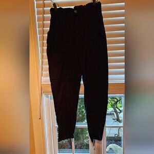 Black cargo pants